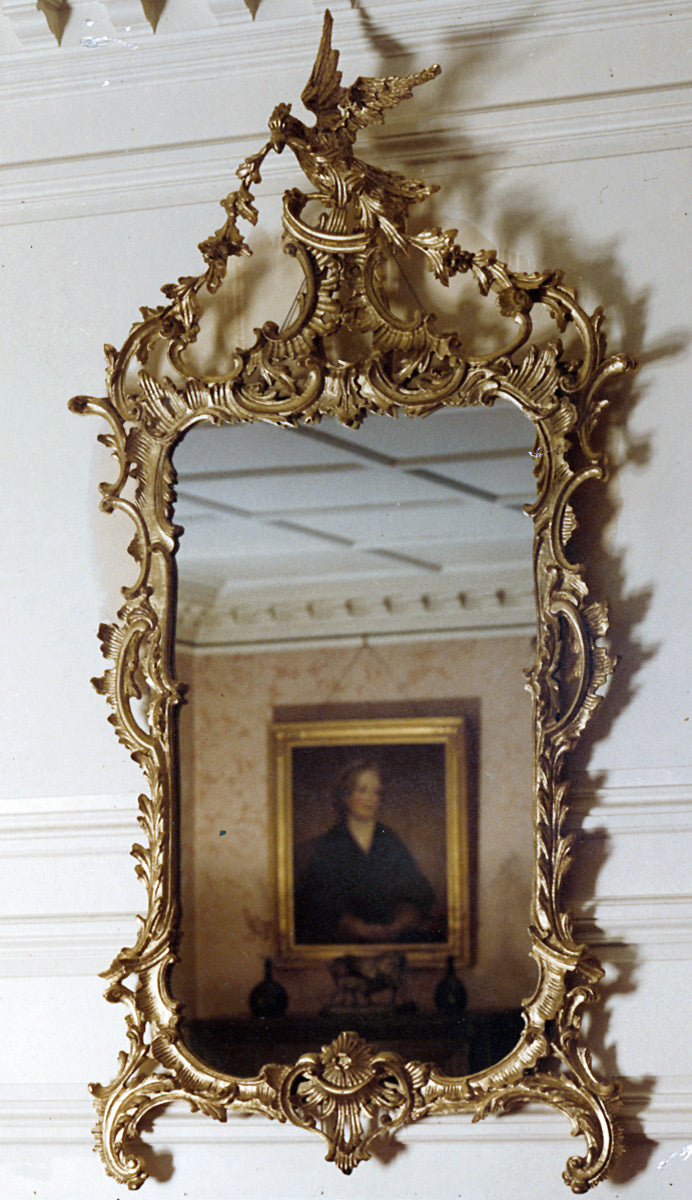Chippendale Mirror - Gold Leaf Beveled