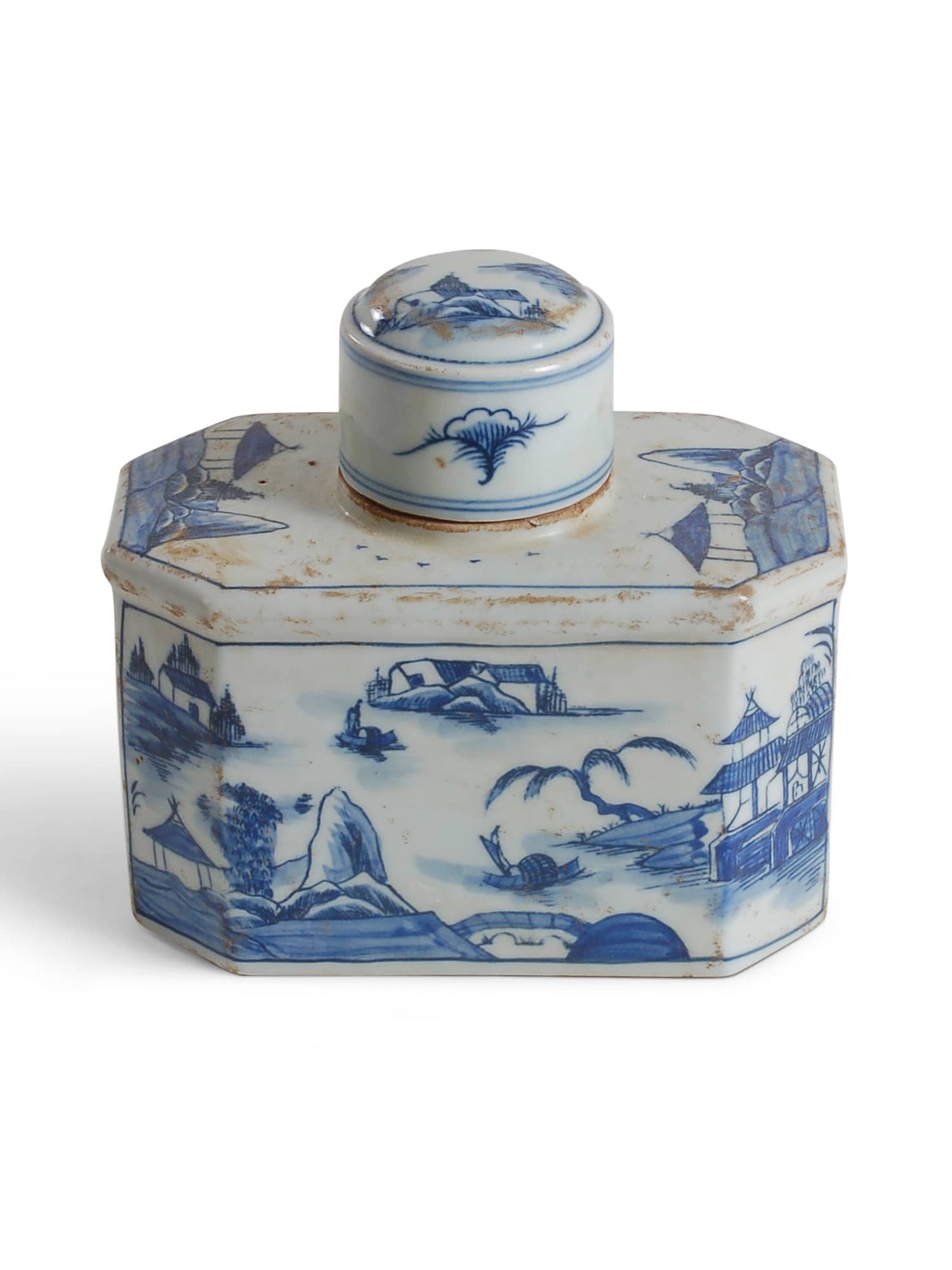 Canton Hexagon Tea Tin