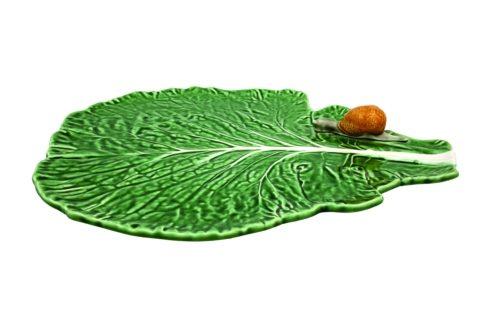 Cabbage Leaf with Snail
