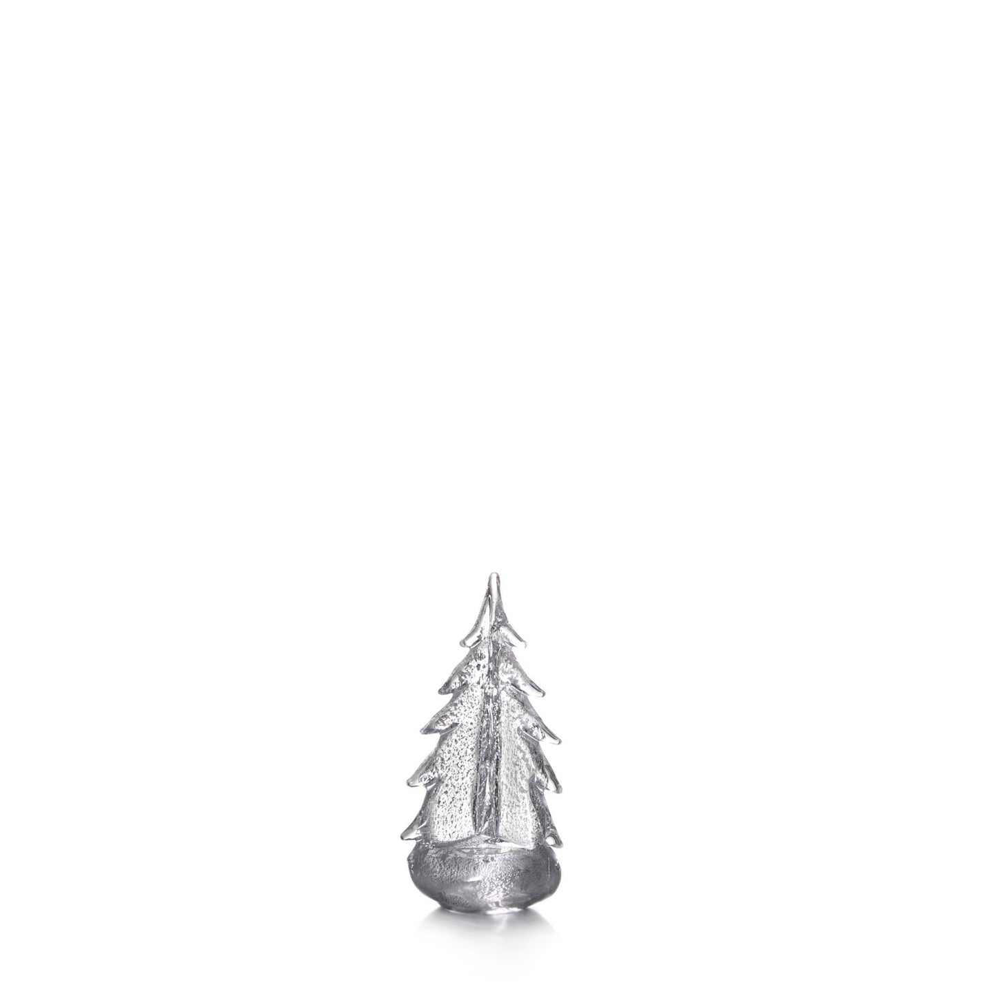 Simon Pearce Silver Leaf Evergreen