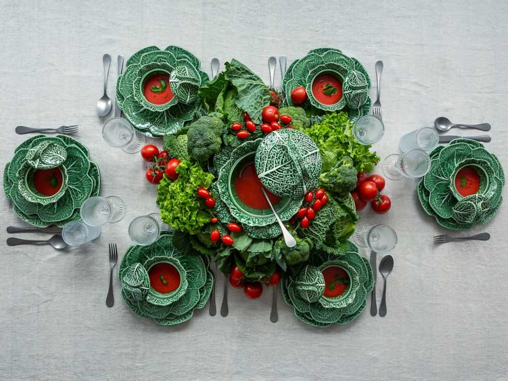 Cabbage Dessert Plate