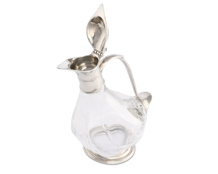 Duck Pewter Wine Decanter