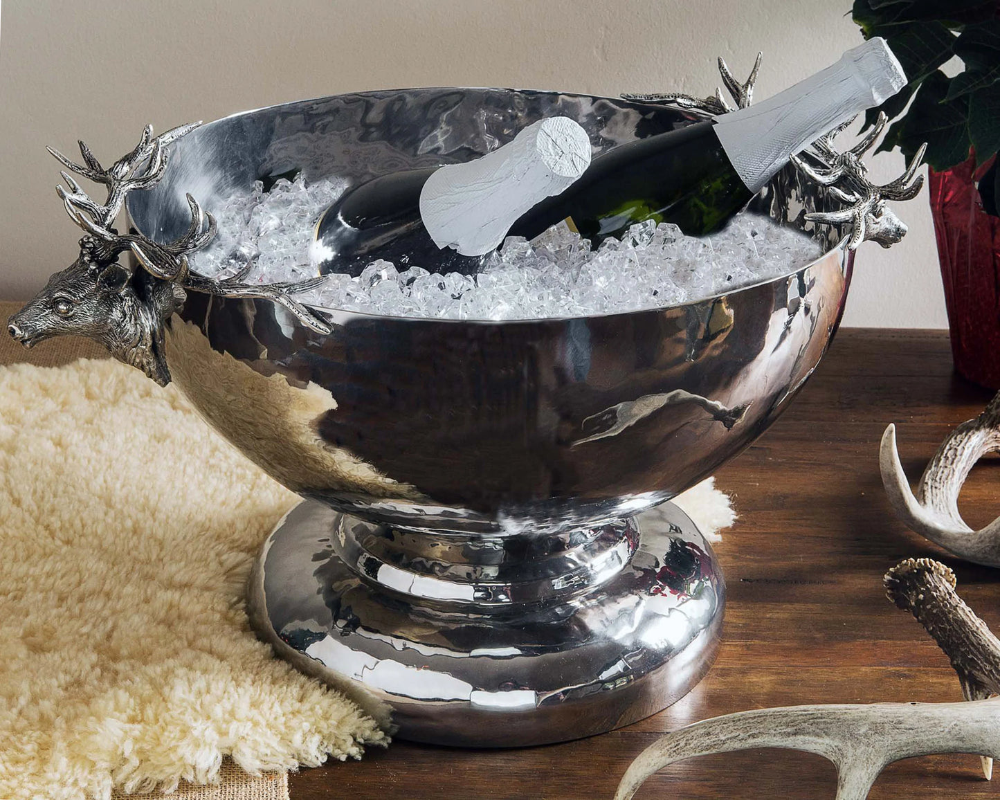Elk Head Stainless Ice Tub