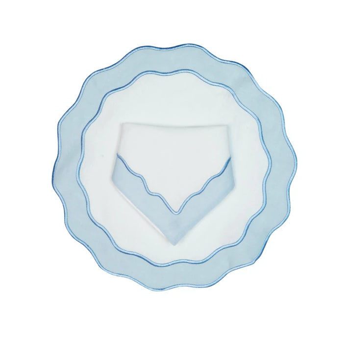 Tone on Tone Applique Place Setting