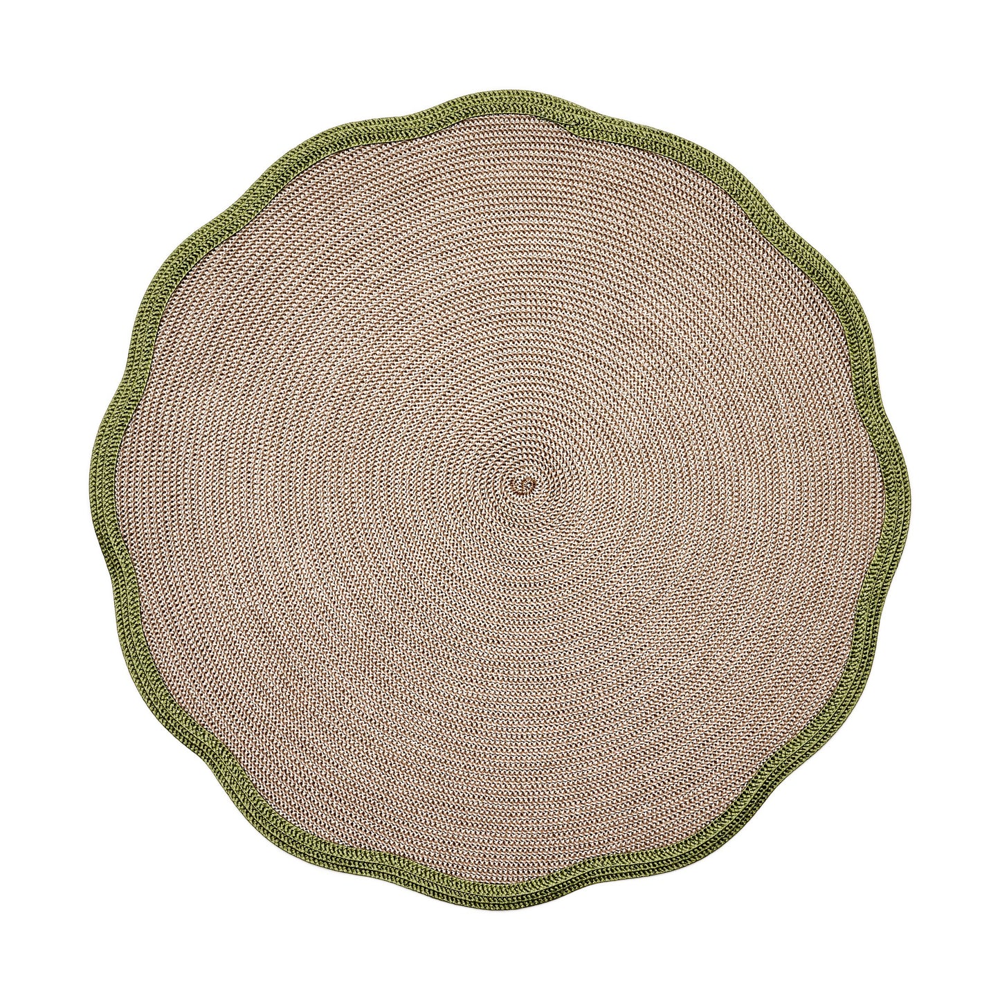 Round Scallop Placemat S/4