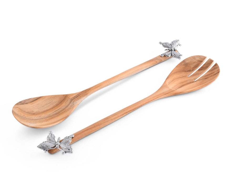 Butterfly Salad Server Set