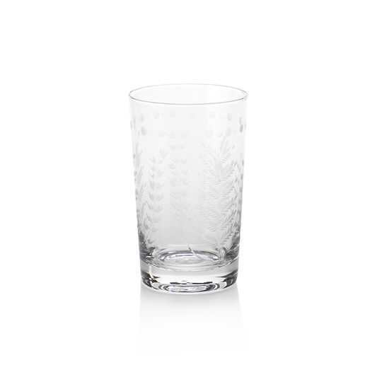 Leaves Cut Design  Glass