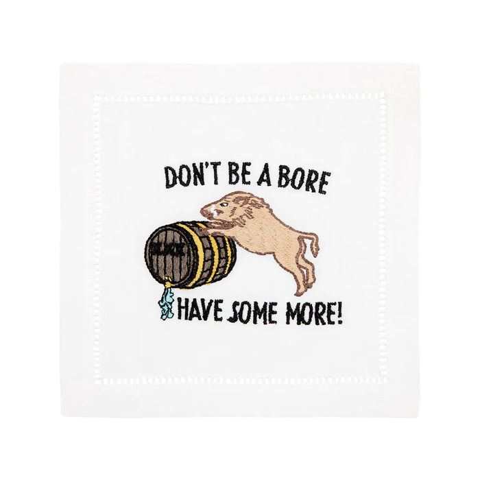 Don't Be a Boar Cocktail Napkins
