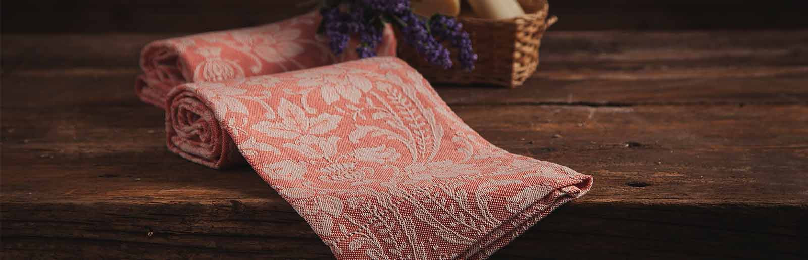 Donna Di Coppe Hemstitch European Hand Towels