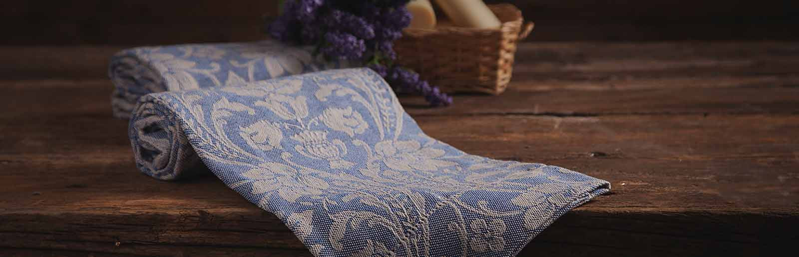 Donna Di Coppe Hemstitch European Hand Towels