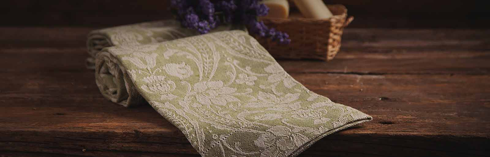 Donna Di Coppe Hemstitch European Hand Towels