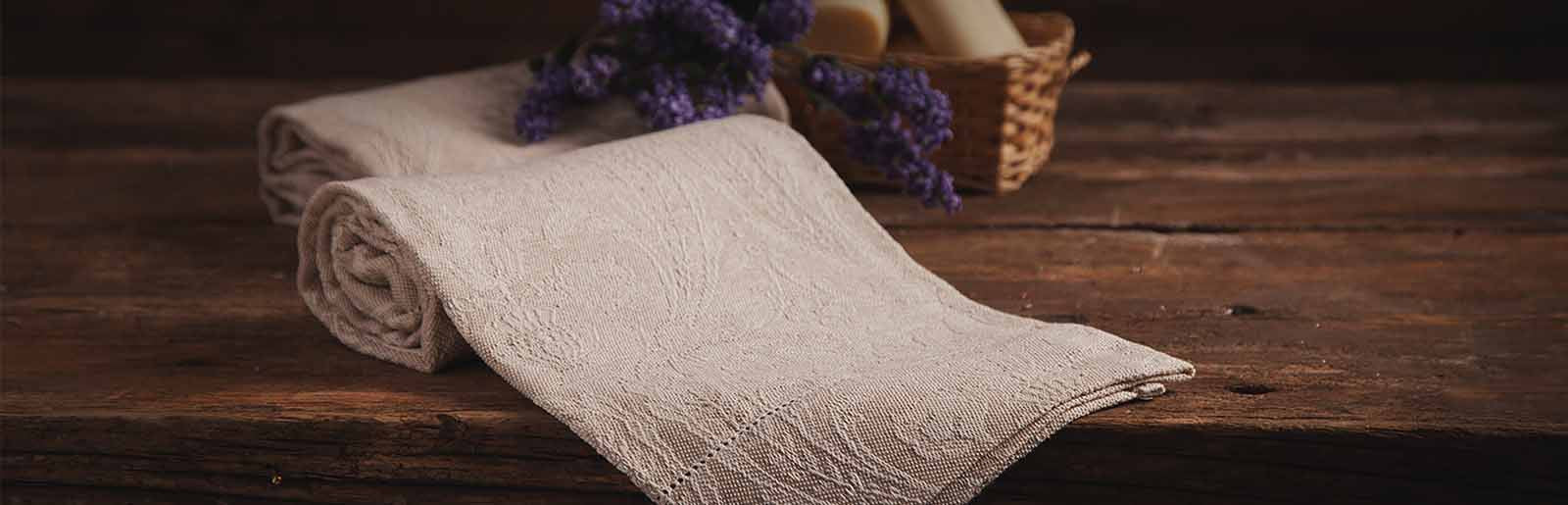 Donna Di Coppe Hemstitch European Hand Towels