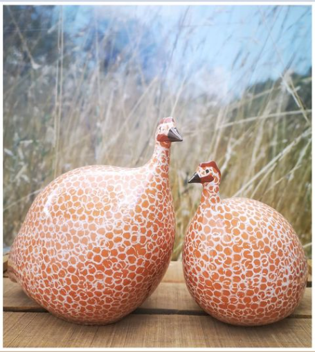 Caillard Ceramic Guinea Fowl