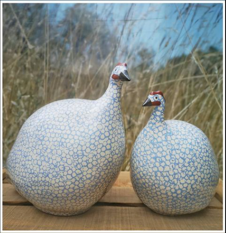 Caillard Ceramic Guinea Fowl