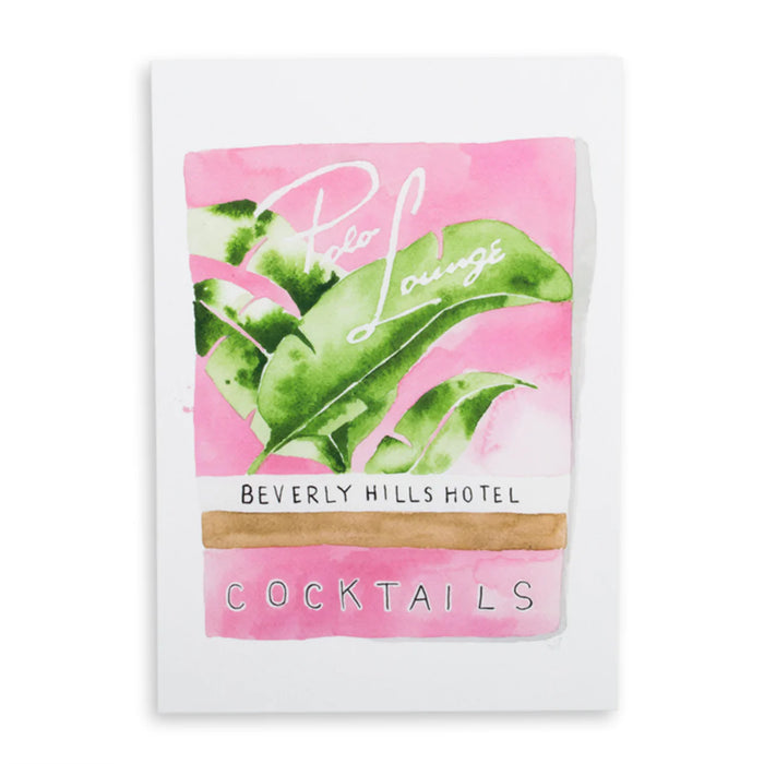 Watercolor Matchbook Prints
