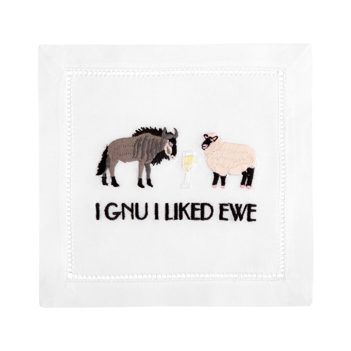 I Gnu I Liked Ewe Cocktail Napkins