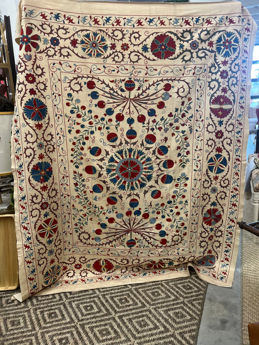 3 Panel Silk Suzani