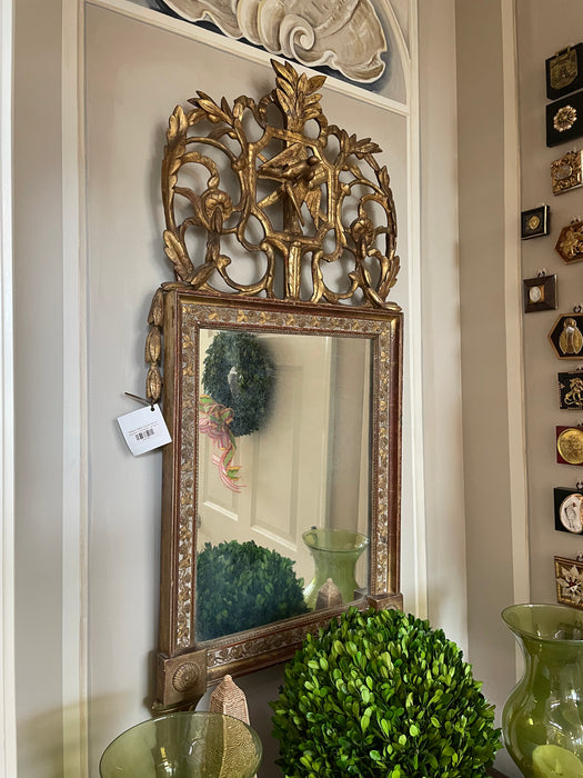 Antique Gilded Carved Mirror
