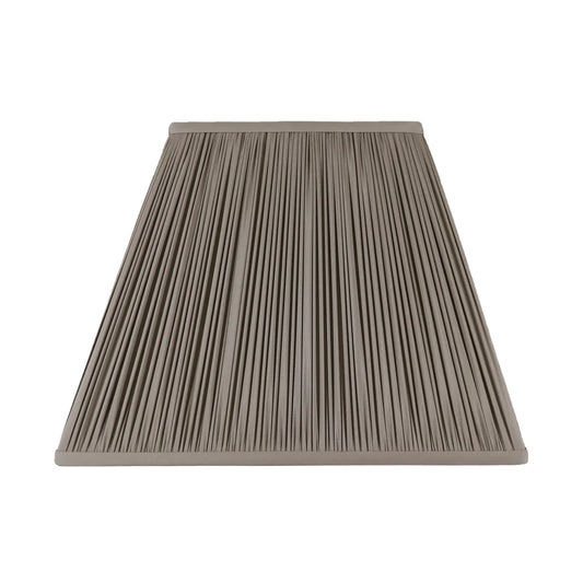 Square Shirred Silk Shade