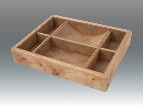 Rectangular Wood Valet Tray