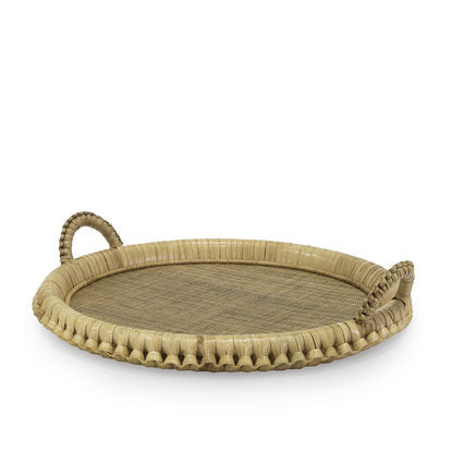 Kenis Braided Round Tray