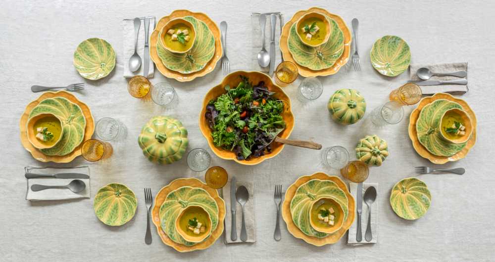 Pumpkin Dessert Plate