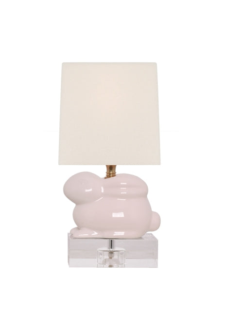 Porcelain Palladian Bunny Lamp