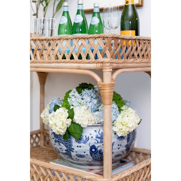 Trellis Bar Cart