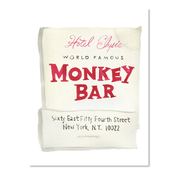 Watercolor Matchbook Prints