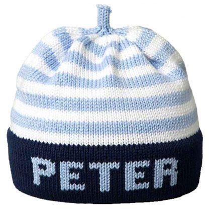 Jack Blue and White Stripe Hat