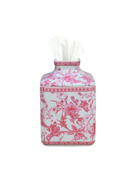 Porcelain Square Tissue Box