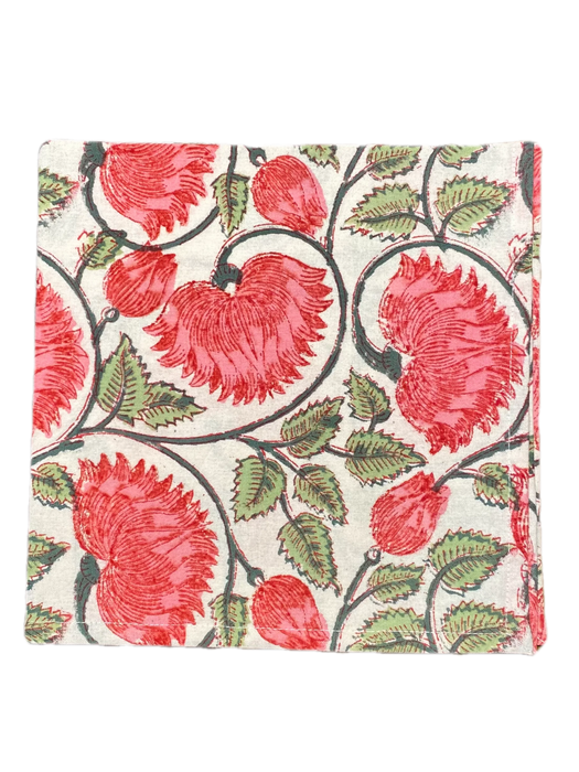 Block Print Napkins Set of 4