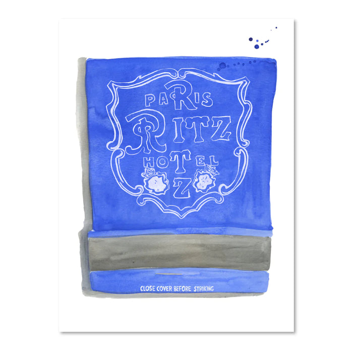 Watercolor Matchbook Prints