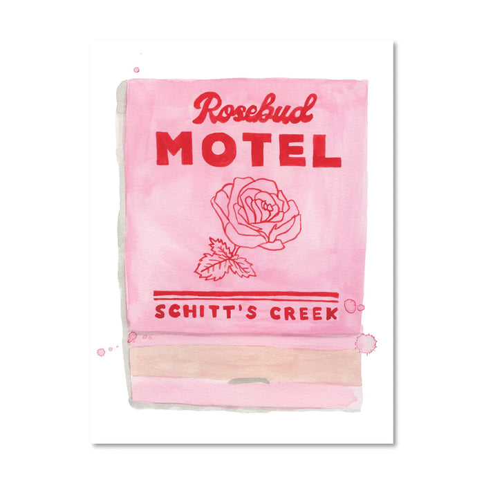 Watercolor Matchbook Prints