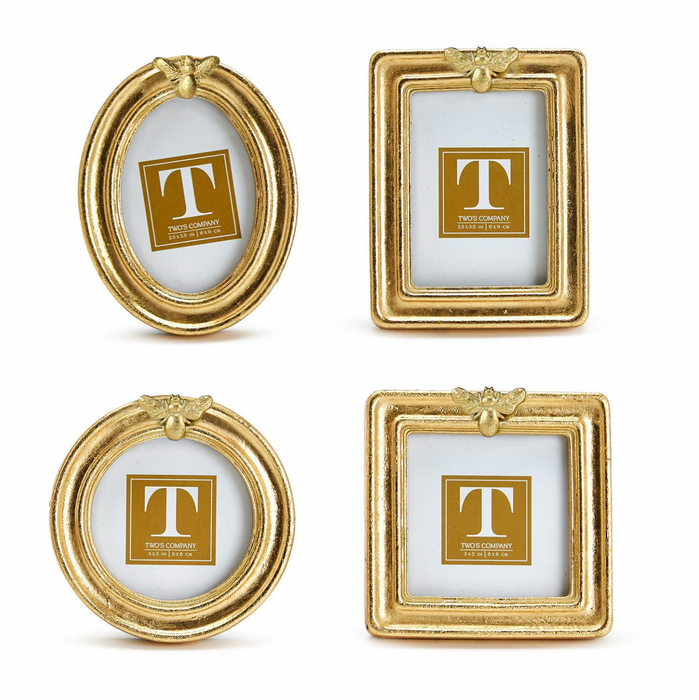 Golden Bee Mini Photo Frames