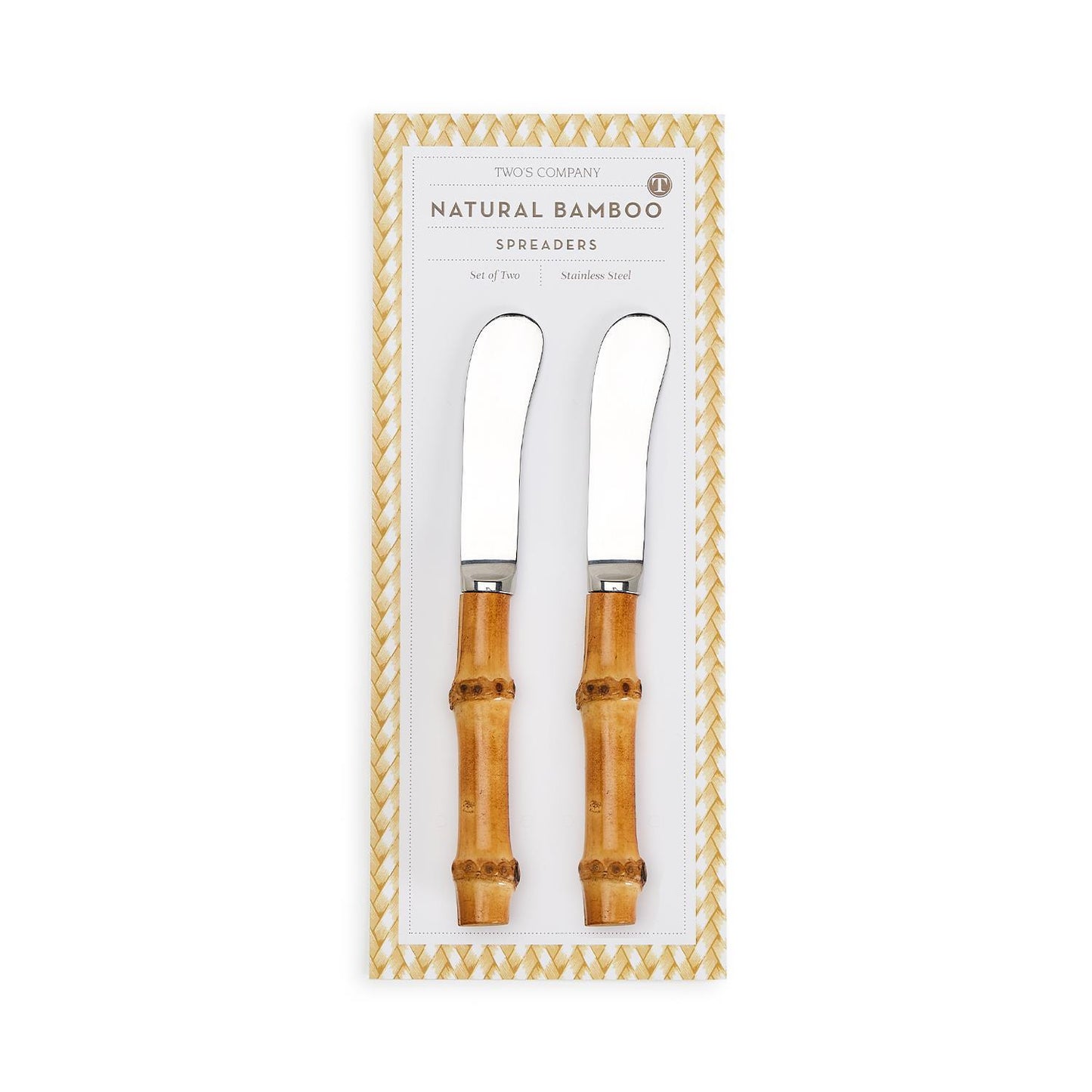 Natural Bamboo Handle Spreaders