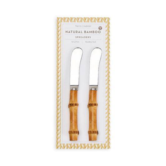 Natural Bamboo Handle Spreaders