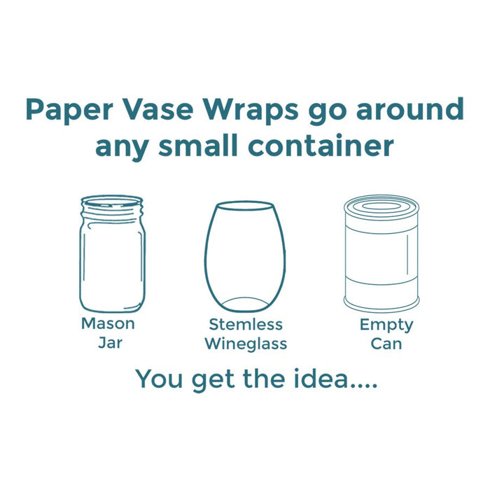 Paper Vase Wraps