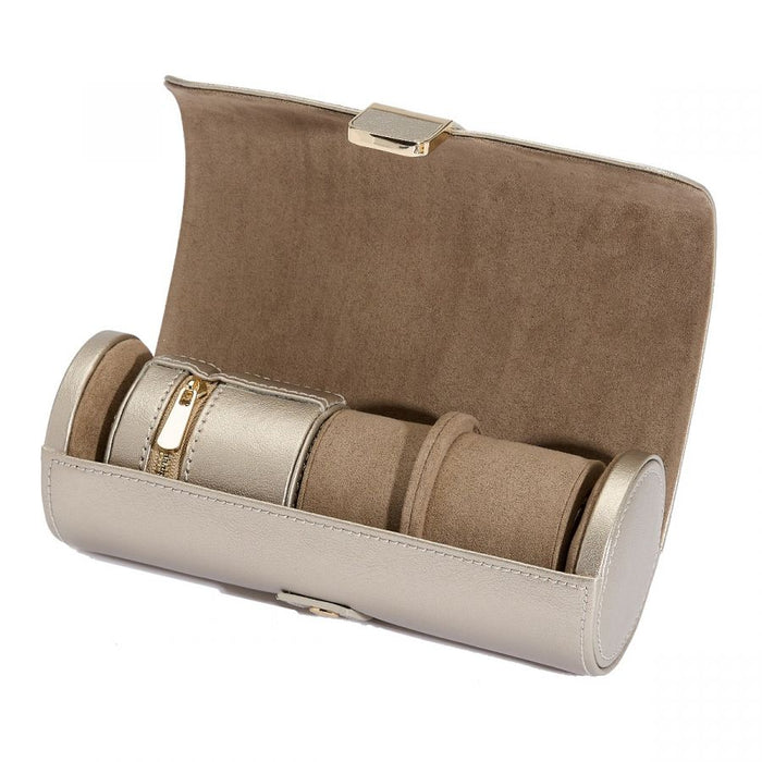 Palermo Double Watch Roll Jewelry Pouch