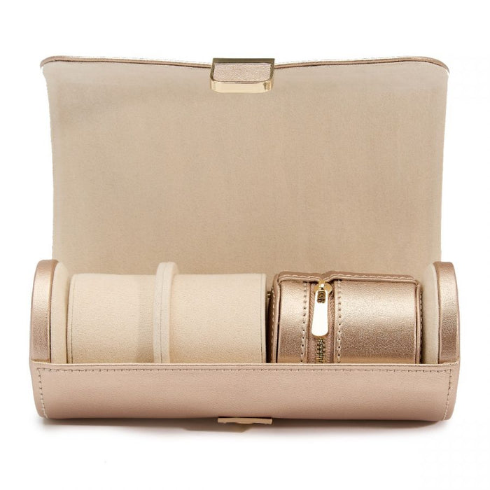 Palermo Double Watch Roll Jewelry Pouch