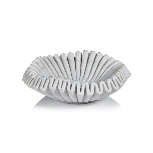Formal Swirl Marble Bowl