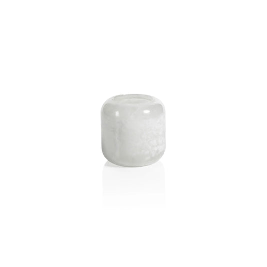 Polished Alabaster Candleholder