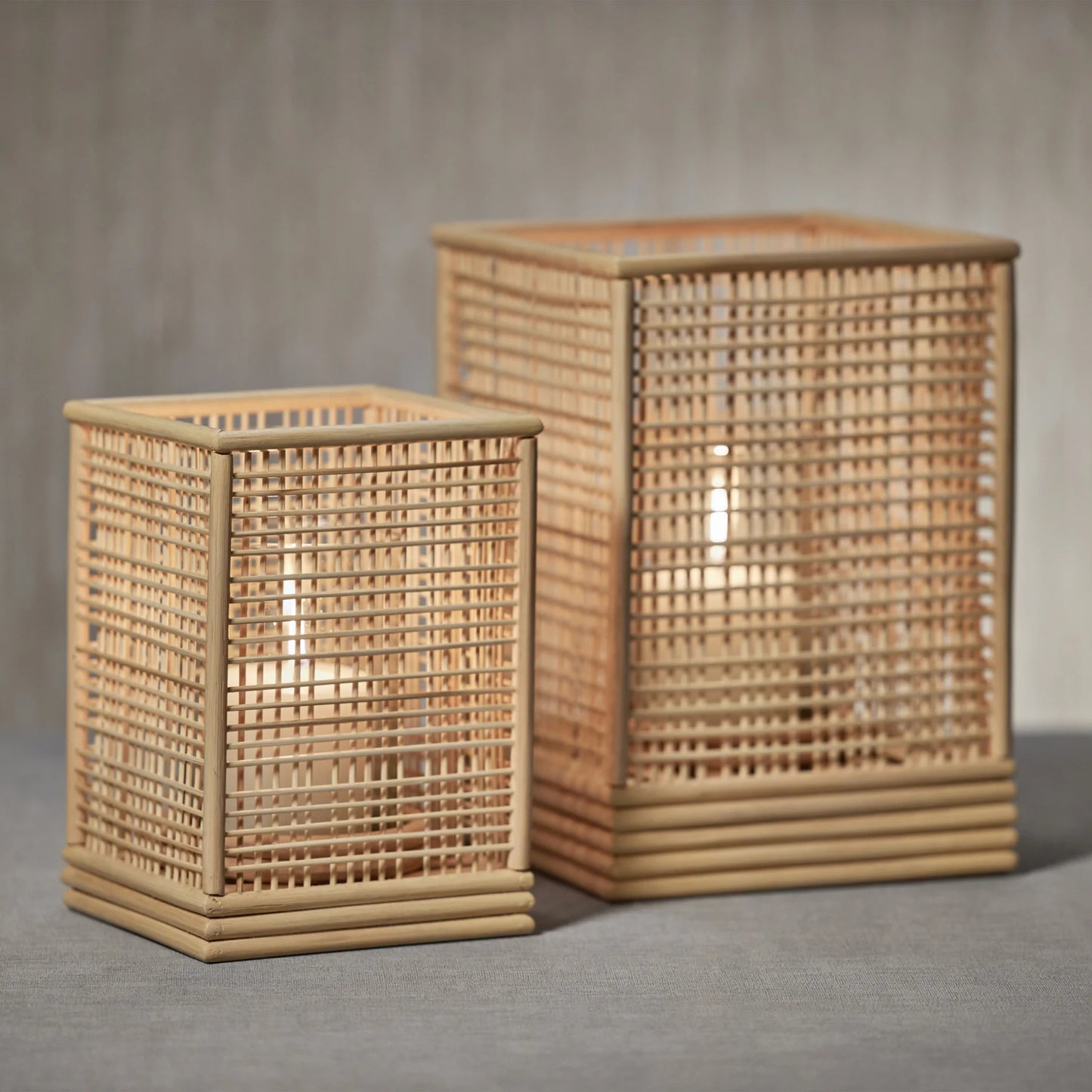 Sagano Bamboo Hurricane with Checkered Pattern