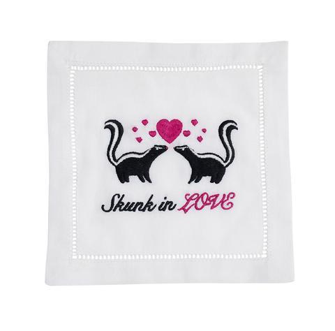 Skunk in Love Cocktail Napkins