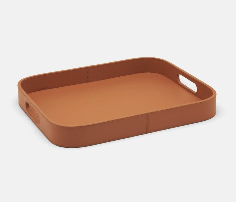 Brisbane Marine Leather Rectangular Tray