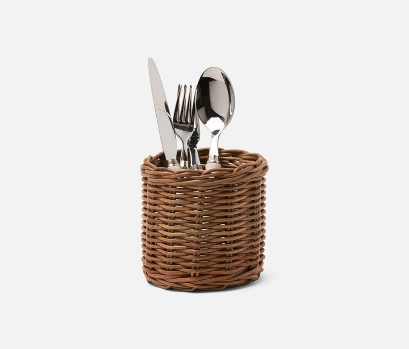 Rattan Utensil Holder