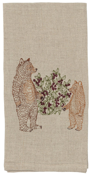 Briar Bears Tea Towel