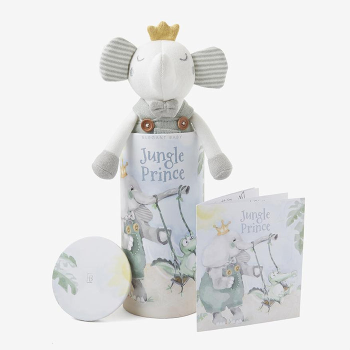 Elephant Prince Knit Toy & Book Set