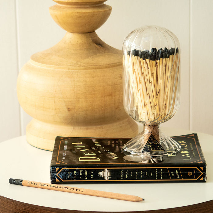 Helix Fireplace Match Cloche Tipped Matches
