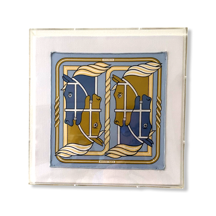 Framed Hermes Silk Scarves – Syers Browning